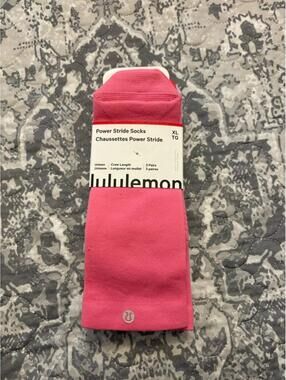 NWT lululemon athletica Power Stride Crew Socks - (3-Pack) - XL